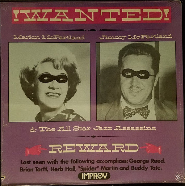 Marion McPartland*, Jimmy McPartland & The All Star Jazz Assassins - !Wanted! - LP