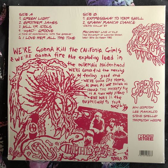 Sonic Youth - Walls Have Ears - LP