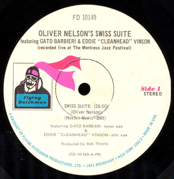 Oliver Nelson - Swiss Suite - LP