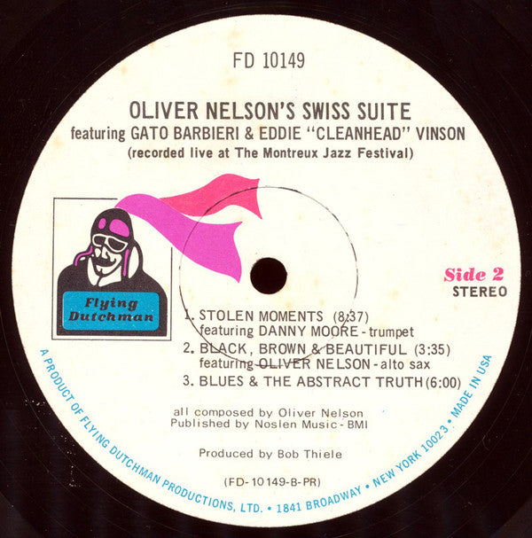 Oliver Nelson - Swiss Suite - LP