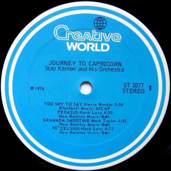 Stan Kenton - Journey To Capricorn - LP