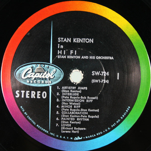 Stan Kenton - Kenton In Hi Fi - LP