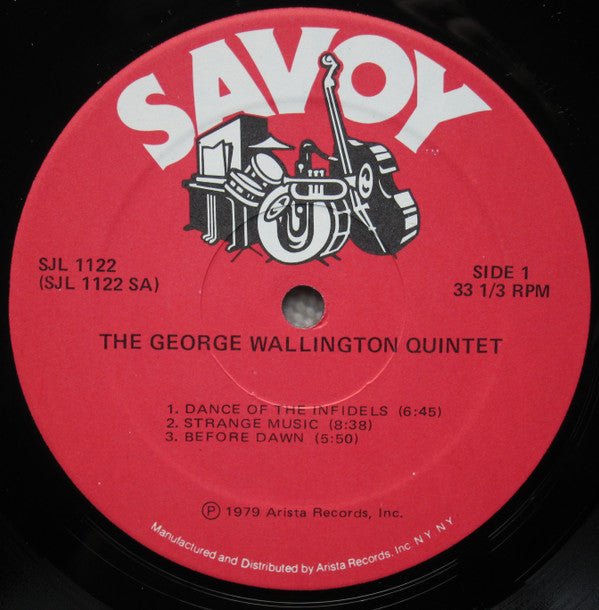 George Wallington Quintet - Dance Of The Infidels - LP