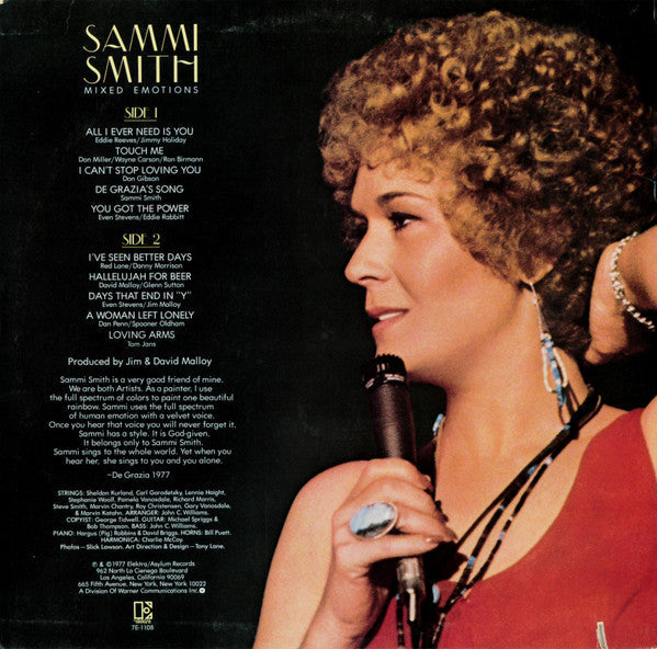 Sammi Smith - Mixed Emotions - LP