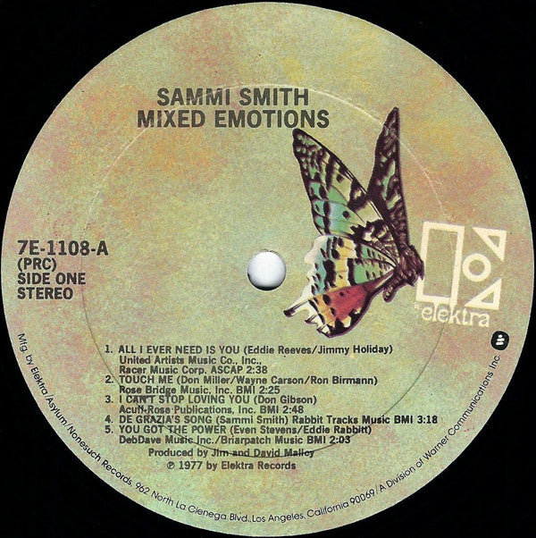Sammi Smith - Mixed Emotions - LP