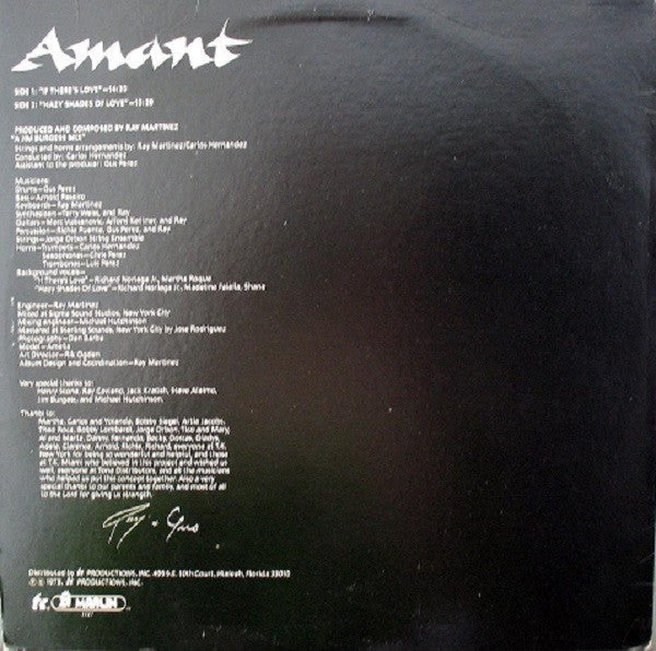 Amant - Amant - LP