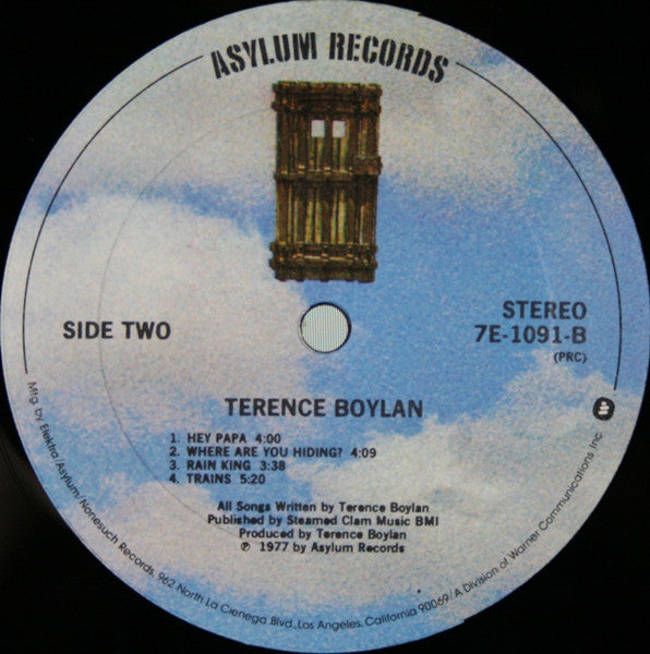 Terence Boylan - Terence Boylan - LP