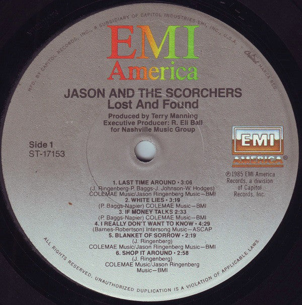 Jason & The Scorchers - Lost & Found - LP