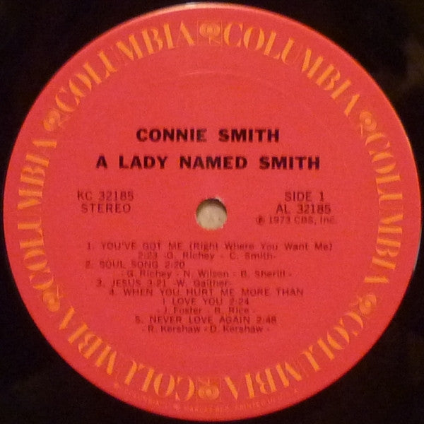 Connie Smith - A Lady Named Smith - LP