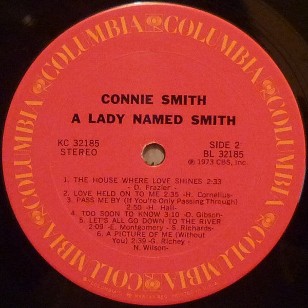 Connie Smith - A Lady Named Smith - LP