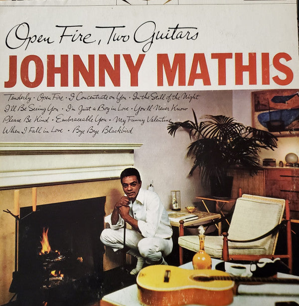 Johnny Mathis - Open Fire, Two Guitars - LP