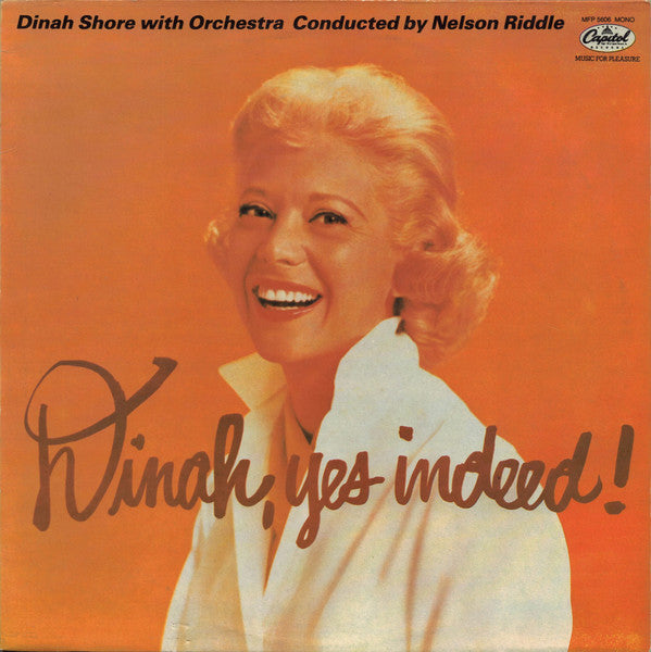 Dinah Shore - Dinah, Yes Indeed! - LP