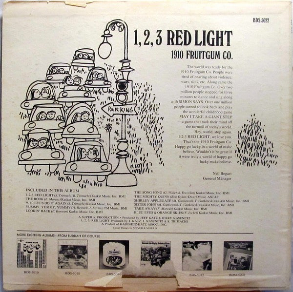 1910 Fruitgum Co.* - 1, 2, 3 Red Light - LP