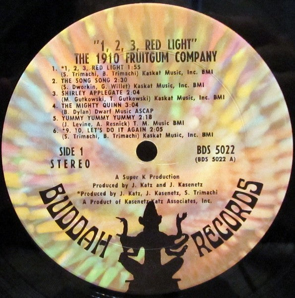 1910 Fruitgum Co.* - 1, 2, 3 Red Light - LP