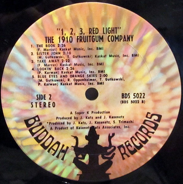 1910 Fruitgum Co.* - 1, 2, 3 Red Light - LP