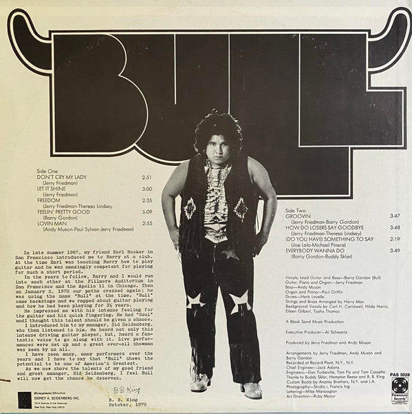 Bull (9) - This Is Bull - LP
