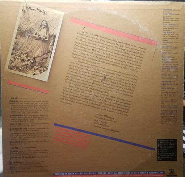 Martin Mull - Days Of Wine And Neuroses - LP