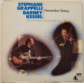 Stéphane Grappelli / Barney Kessel - I Remember Django - LP