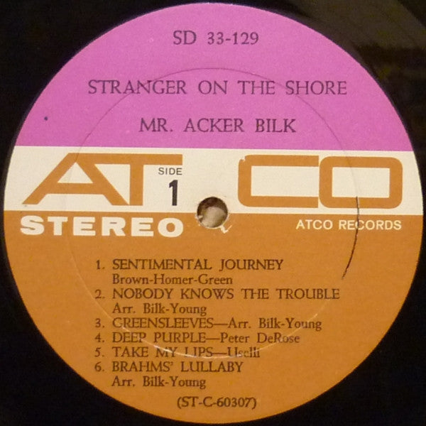 Mr. Acker Bilk* With The Leon Young String Chorale - Stranger On The Shore - LP