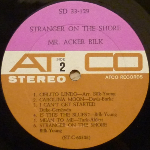 Mr. Acker Bilk* With The Leon Young String Chorale - Stranger On The Shore - LP