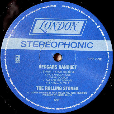 The Rolling Stones - Beggars Banquet - LP