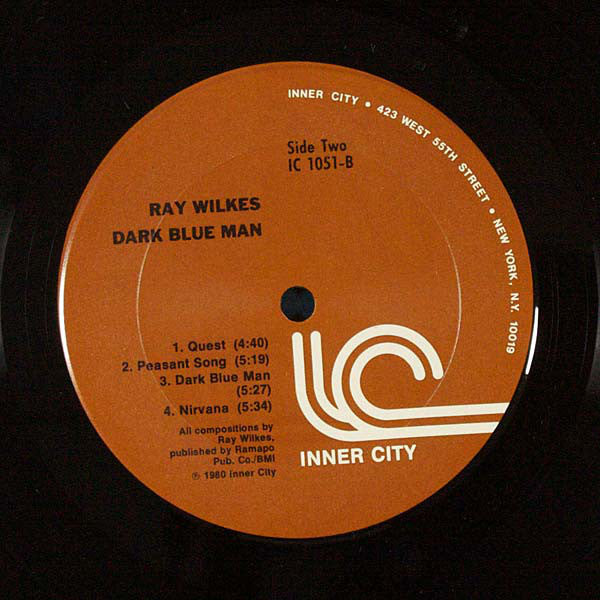 Ray Wilkes (2) - Dark Blue Man - LP