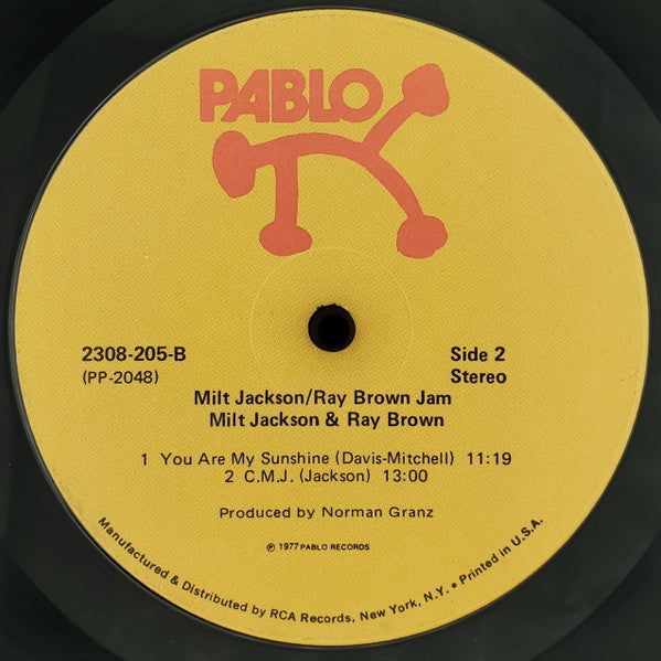 Milt Jackson & Ray Brown - Montreux '77 - LP