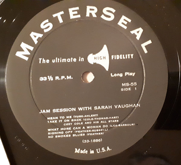 Sarah Vaughan - Sarah Vaughan Sings Sweet And Sultry - LP