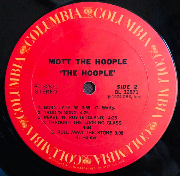 Mott The Hoople - The Hoople - LP