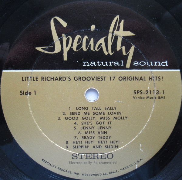 Little Richard - Little Richard's Grooviest 17 Original Hits! - LP