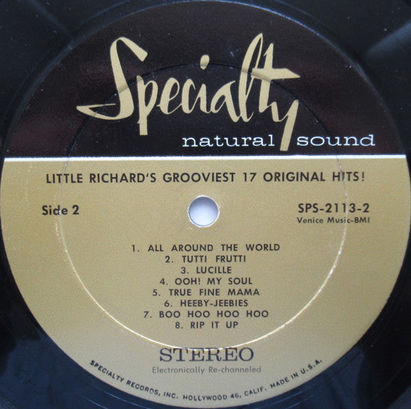 Little Richard - Little Richard's Grooviest 17 Original Hits! - LP