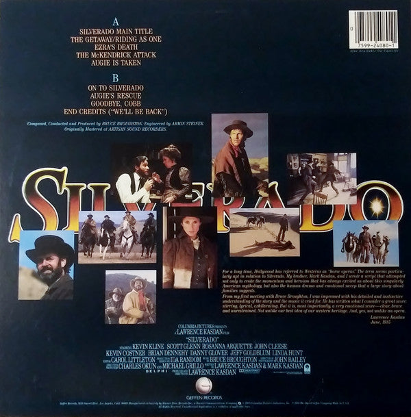 Bruce Broughton - Silverado (Original Motion Picture Soundtrack) - LP