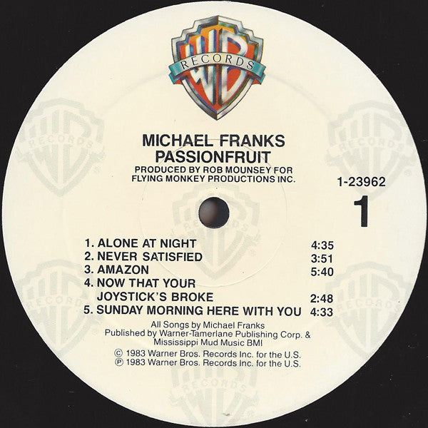 Michael Franks - Passionfruit - LP