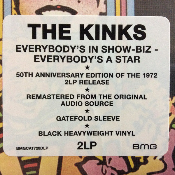 The Kinks - Everybody's In Showbiz - Everybody's A Star - LP