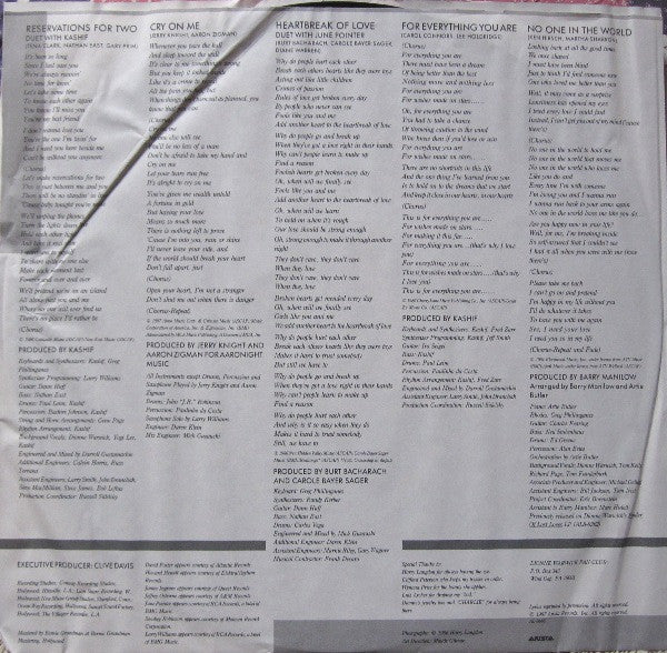 Dionne* - Reservations For Two - LP