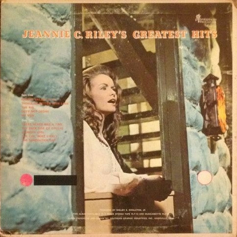Jeannie C. Riley - Jeannie C. Riley's Greatest Hits - LP