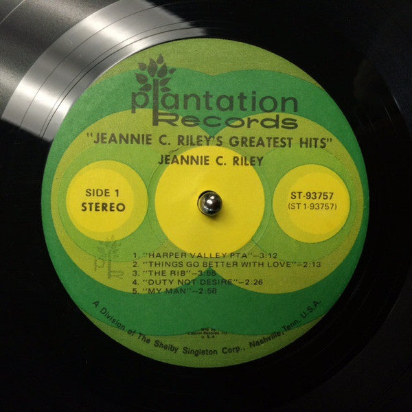 Jeannie C. Riley - Jeannie C. Riley's Greatest Hits - LP