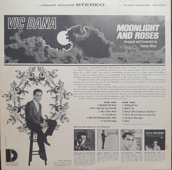 Vic Dana - Moonlight And Roses - LP