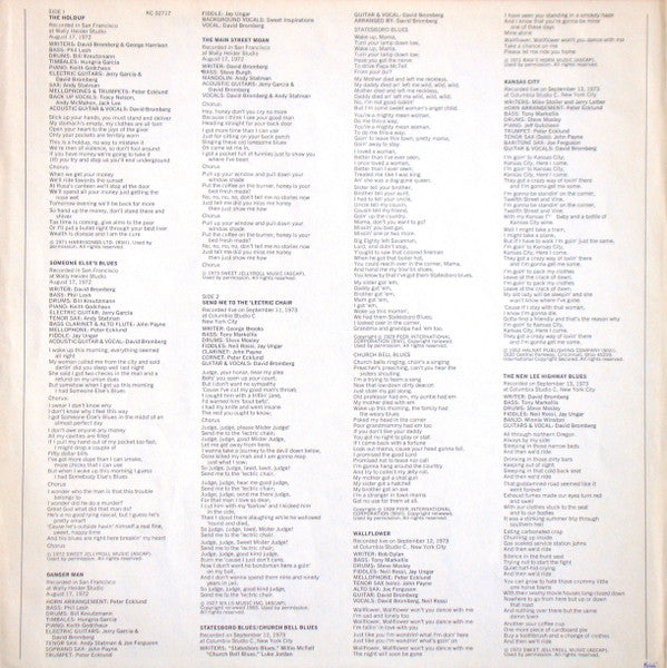 David Bromberg - Wanted Dead Or Alive - LP