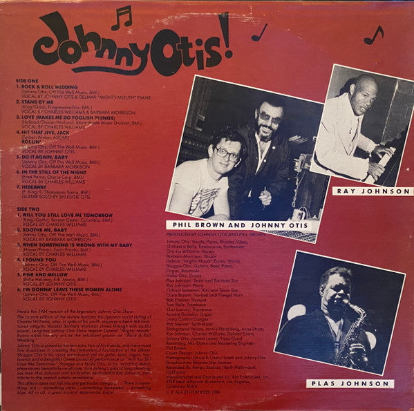 Johnny Otis - Johnny Otis! Johnny Otis!: The 1984 Johnny Otis Show - LP