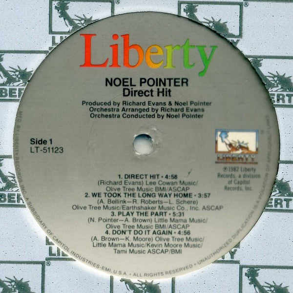 Noel Pointer - Direct Hit - LP