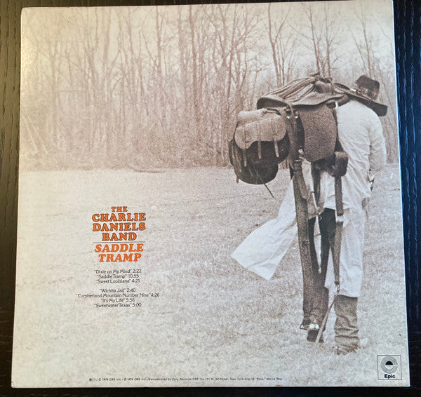 The Charlie Daniels Band - Saddle Tramp - LP