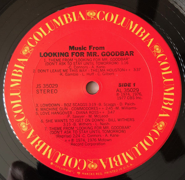 Various - Looking For Mr. Goodbar - LP