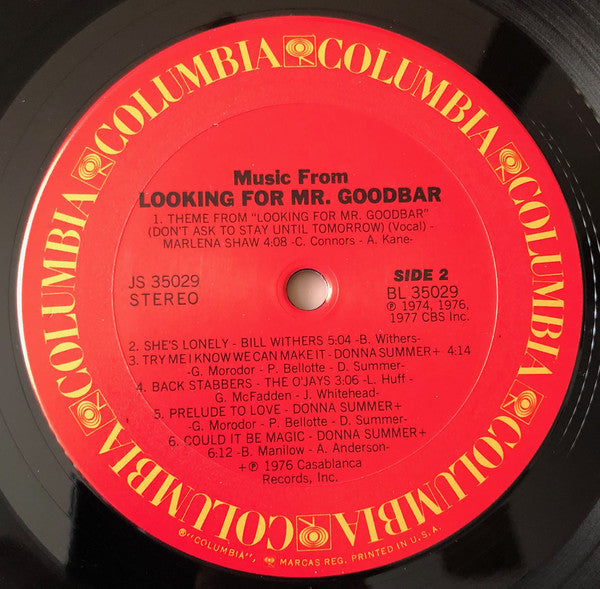 Various - Looking For Mr. Goodbar - LP