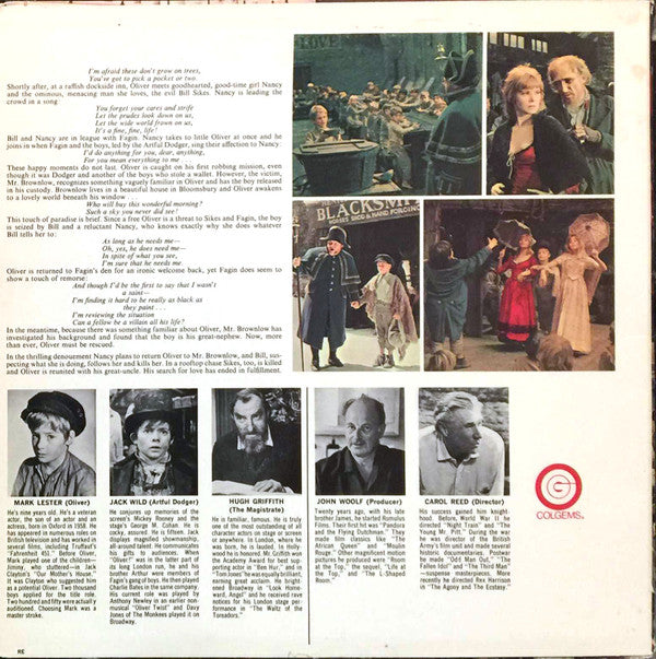 Lionel Bart - Oliver! An Original Soundtrack Recording - LP