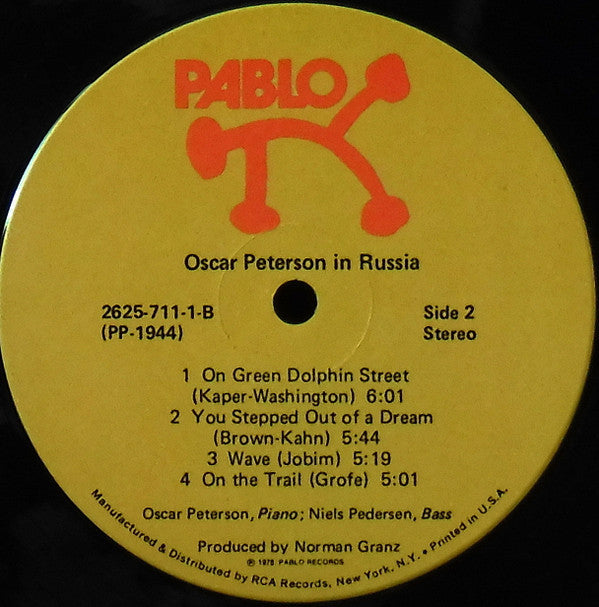 Oscar Peterson - Oscar Peterson In Russia - LP