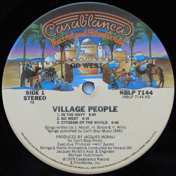 Village People - Go West - LP