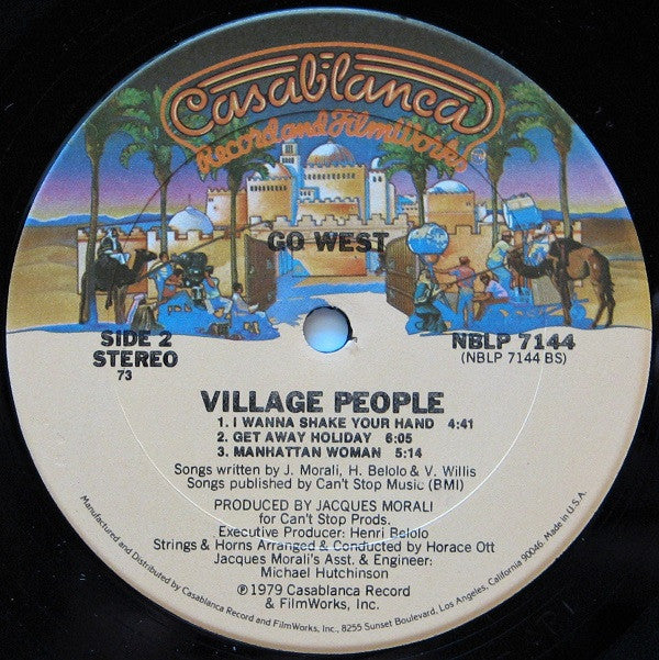 Village People - Go West - LP