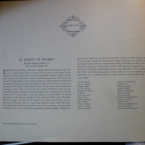 Anna Moffo / Mozart* / Philharmonia Orchestra / Alceo Galliera - Anna Moffo Sings Mozart Arias - LP