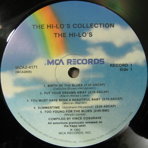 The Hi-Lo's - The Hi-Lo's Collection - LP